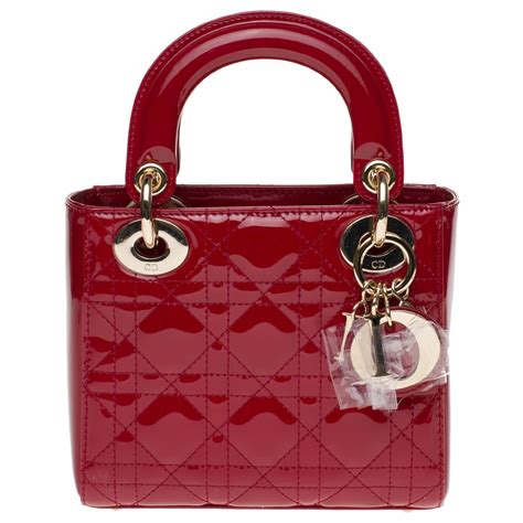 dior red mini bag|christian Dior mini tote bag.